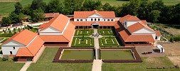 Ansicht der römischen Villa Borg