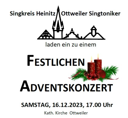 Adventskonzert Singtoniker