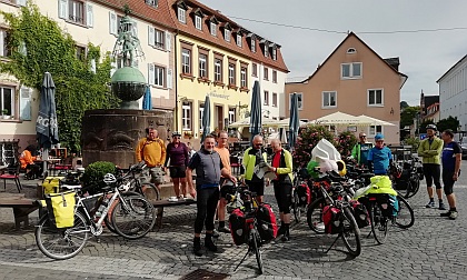 Radfahrer in Ottweiler