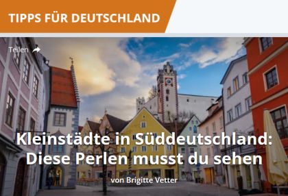 Perlen in Süddeutschland